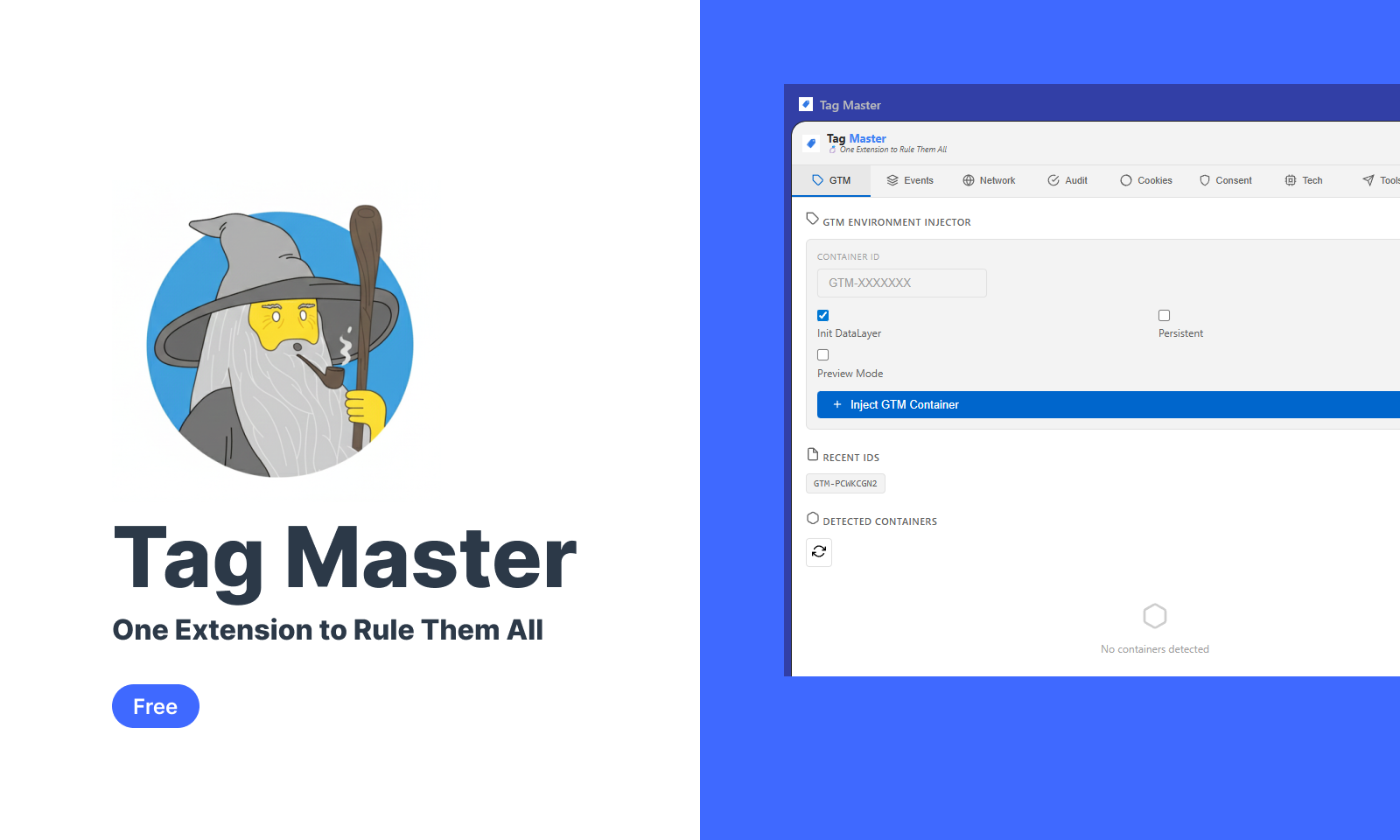 Tag Master Interface Preview